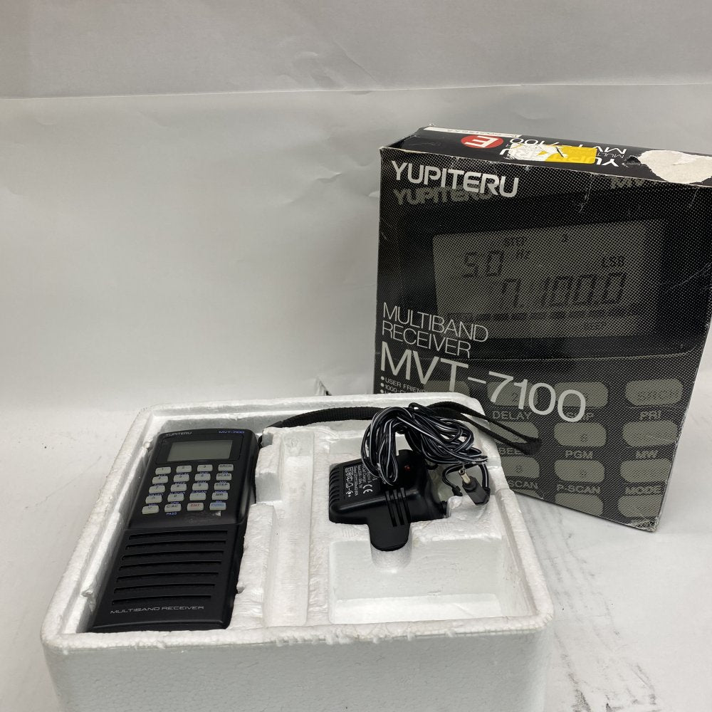 Handheld Multiband Receiver FM AM VHF UHF Yupiteru MVT-7100 DC12V Portable