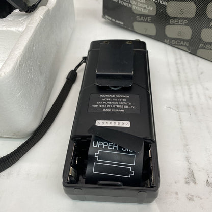 Handheld Multiband Receiver FM AM VHF UHF Yupiteru MVT-7100 DC12V Portable
