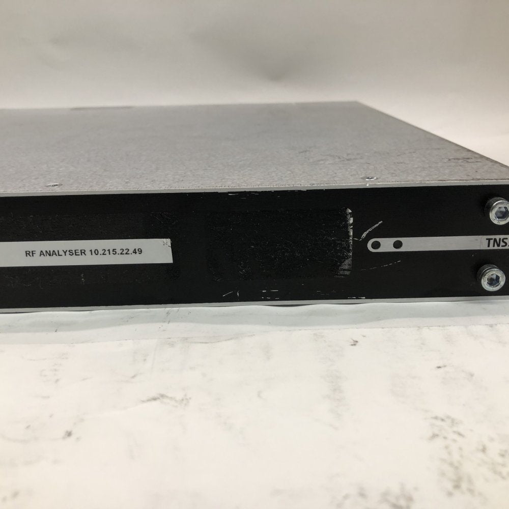 Broadcast RF Analyser Nevion TVG1 BNC Ethernet SFP RS232 1PPS 10MHz Rackmount