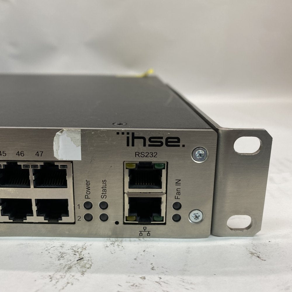 KVM Matrix Ethernet RS232 48 Port IHSE Draco tera compact K480-48C Rackmount
