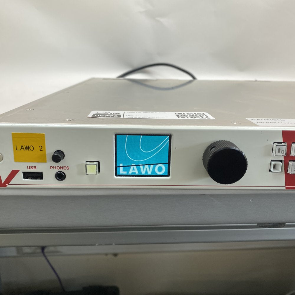 Broadcast MADI SDI IP Audio Processor Lawo FP1 986/70 V_pro8 LAN USB Rackmount