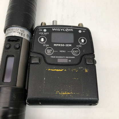 Broadcast Wireless Mic Dynamic Wisycom MTH400 Handheld 470-870MHz