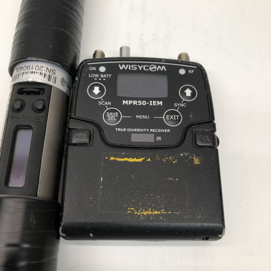 Broadcast Wireless Mic Dynamic Wisycom MTH400 Handheld 470-870MHz