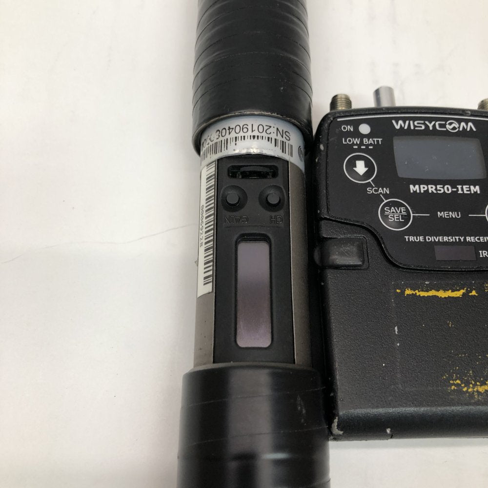 Broadcast Wireless Mic Dynamic Wisycom MTH400 Handheld 470-870MHz