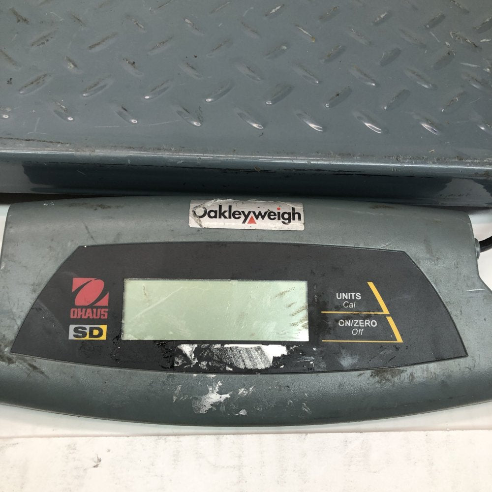 Industrial Digital Floor Scale 200kg 0.1kg OHAUS SD200 Remote Display Cal
