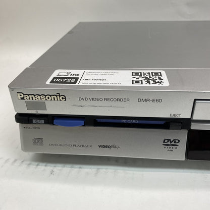 Panasonic DMR E60 DVD Recorder Multi-Region SD SCART Durable Design