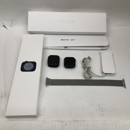 Apple Watch Series 8 45mm GPS ECG 32GB Midnight Aluminium iOS Compatible