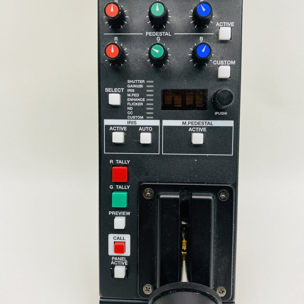 Broadcast Remote Camera Control Panel USB Ethernet XLR FOR-A FT-1RCPA LCD