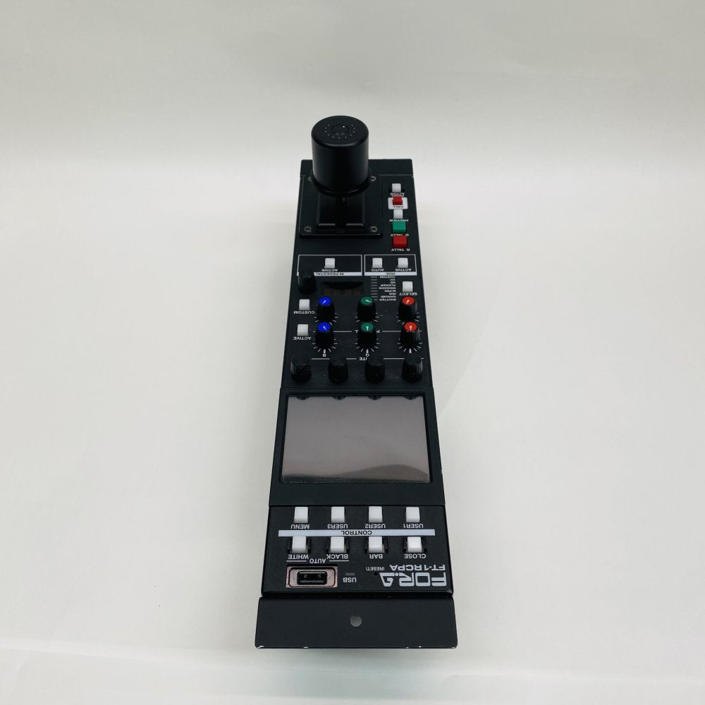 Broadcast Remote Camera Control Panel USB Ethernet XLR FOR-A FT-1RCPA LCD