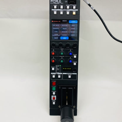Broadcast Remote Camera Control Panel USB Ethernet XLR FOR-A FT-1RCPA LCD