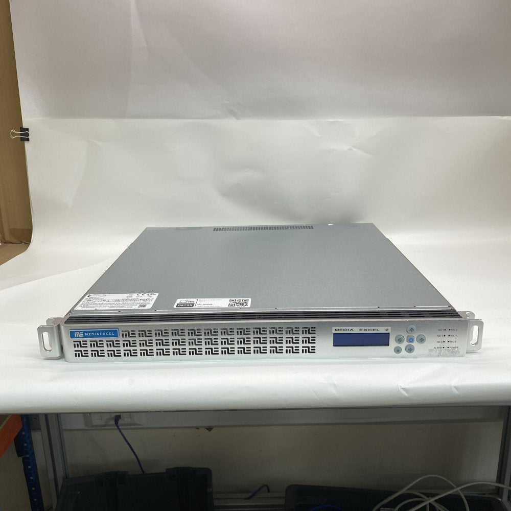 MediaExcel 514-4 HEVC H264 Encoder SDI ASI Ethernet Rack-Mount Broadcast