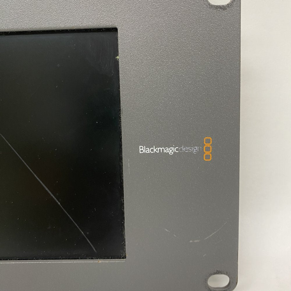 Broadcast Dual LCD SDI Ethernet USB Tally Rackmount Blackmagic SmartView Duo