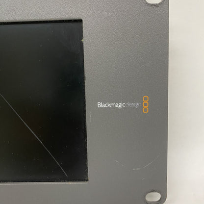 Broadcast Dual LCD SDI Ethernet USB Tally Rackmount Blackmagic SmartView Duo
