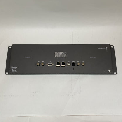 Broadcast Dual LCD SDI Ethernet USB Tally Rackmount Blackmagic SmartView Duo