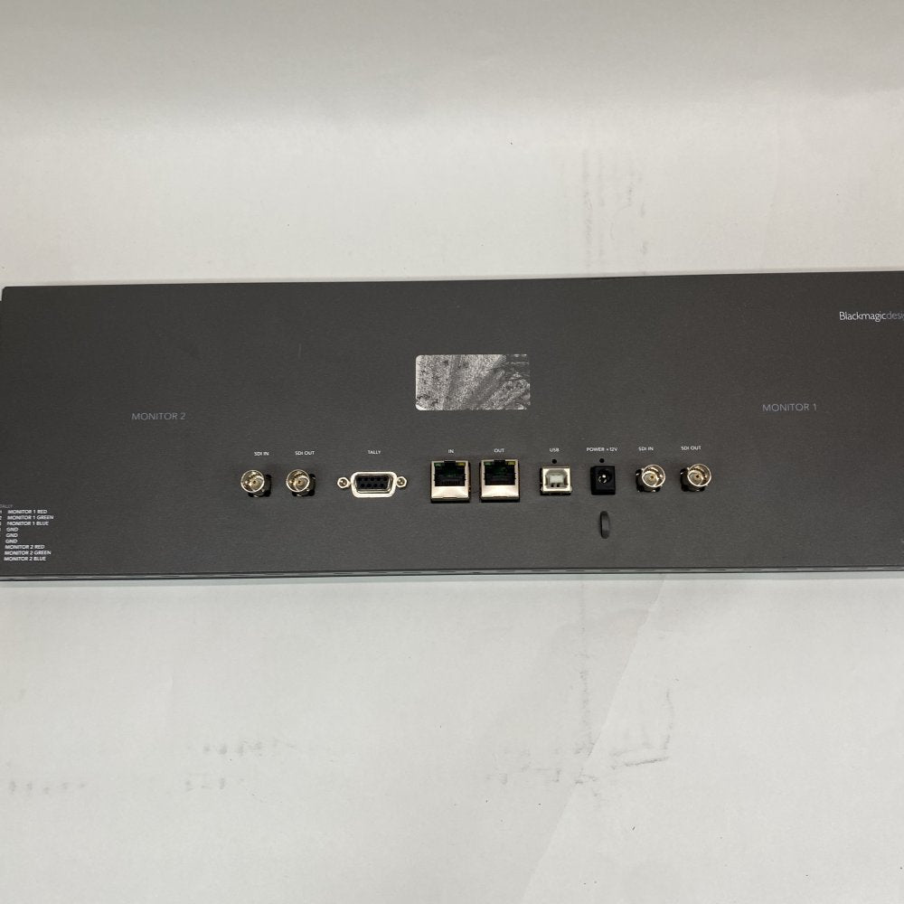 Broadcast Dual LCD SDI Ethernet USB Tally Rackmount Blackmagic SmartView Duo