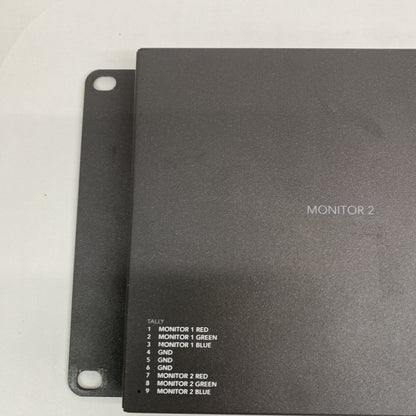 Broadcast Dual LCD SDI Ethernet USB Tally Rackmount Blackmagic SmartView Duo