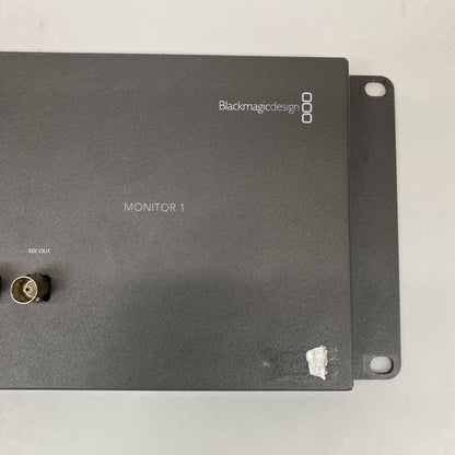Broadcast Dual LCD SDI Ethernet USB Tally Rackmount Blackmagic SmartView Duo