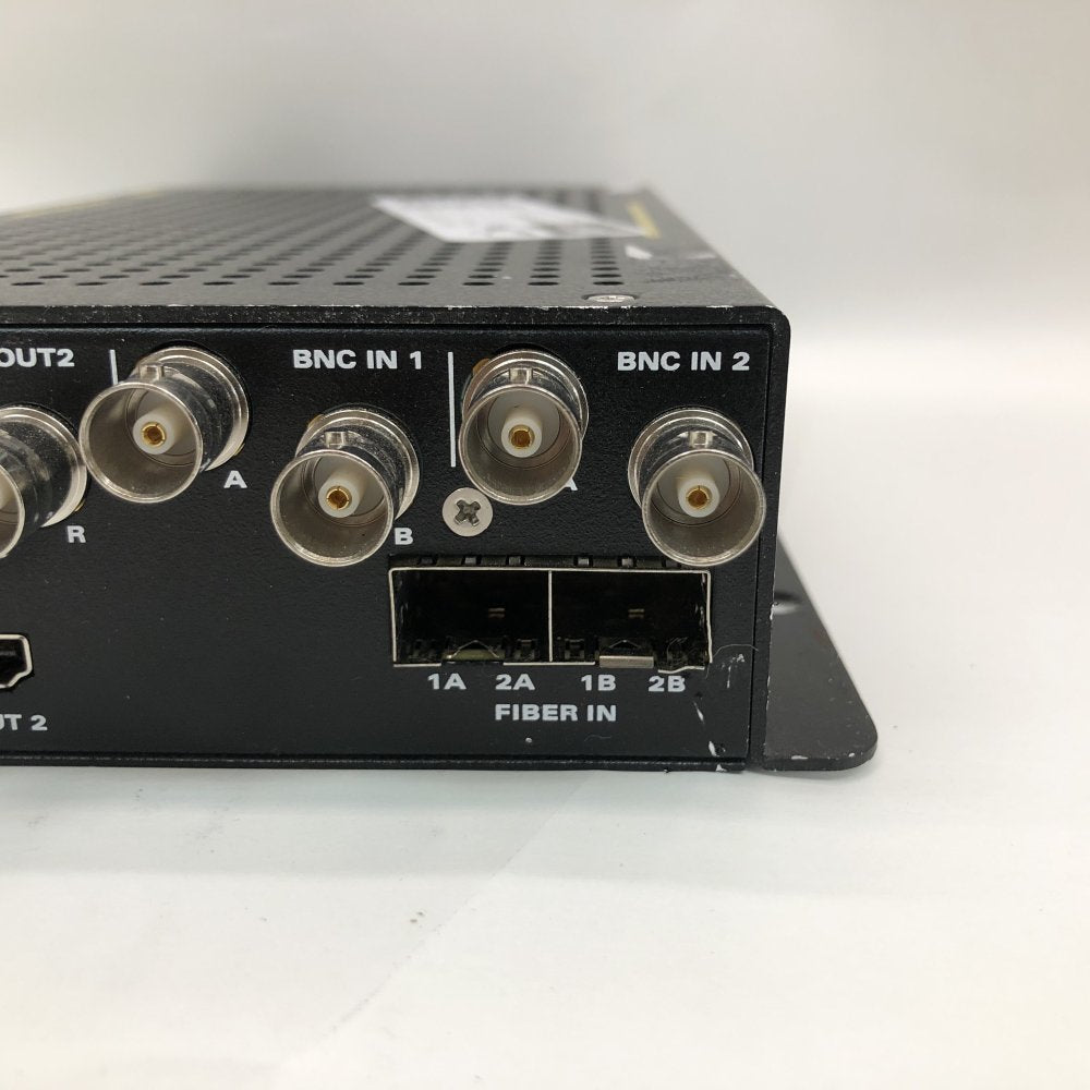 Broadcast HDMI Receiver SDI Fiber Ethernet Evertz 2432RX2-HDMI 1080p