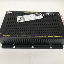 Broadcast HDMI Receiver SDI Fiber Ethernet Evertz 2432RX2-HDMI 1080p