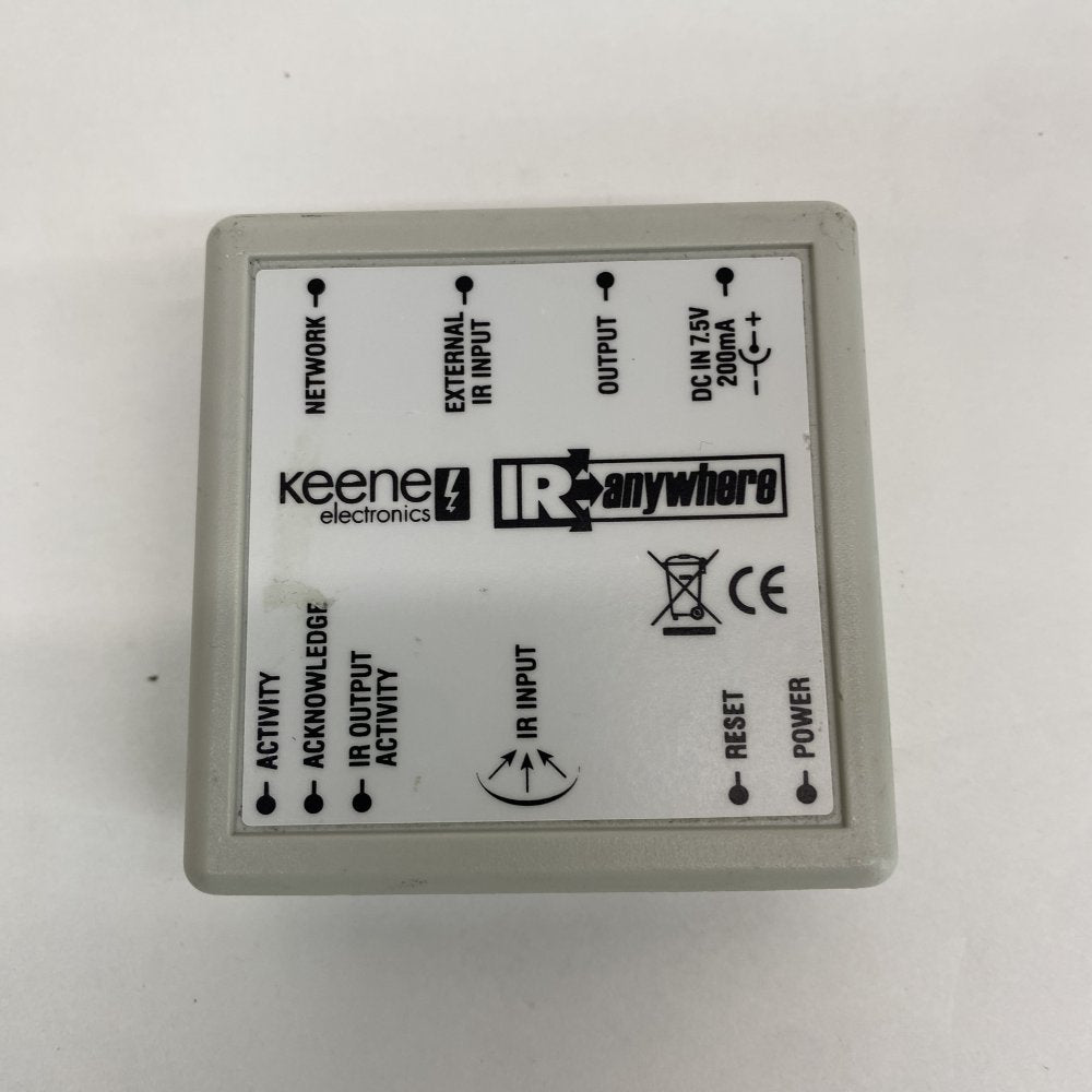 Network IR Extender IR over IP Ethernet RJ45 External IR Input Keene IRanywhere