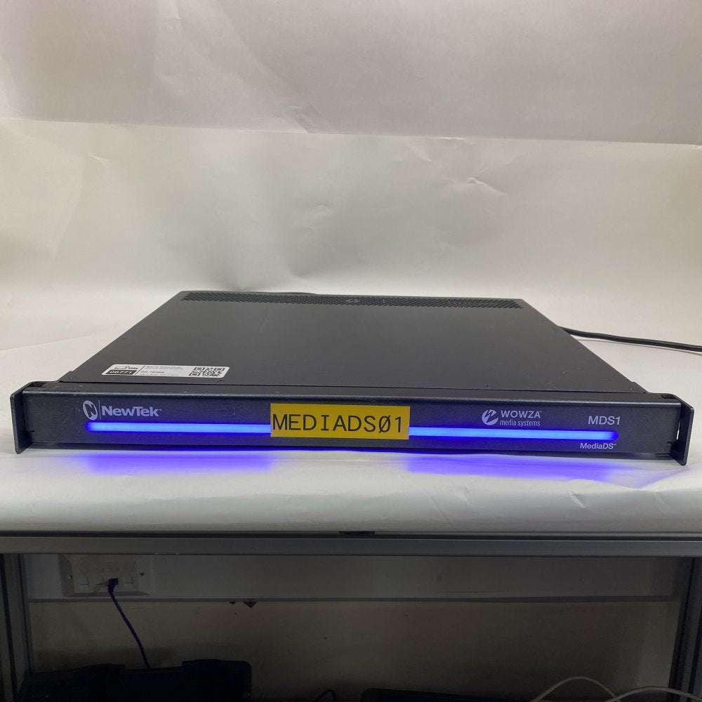 Broadcast Streaming Encoder H.264 HLS RTMP SDI HDMI Ethernet XLR USB NewTek MDS1