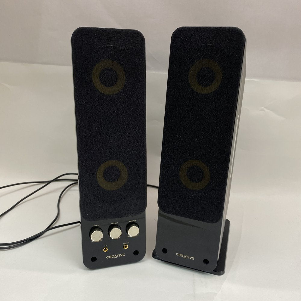 Active Stereo Speakers 3.5mm Aux Headphone Creative Gigaworks T40 Series II