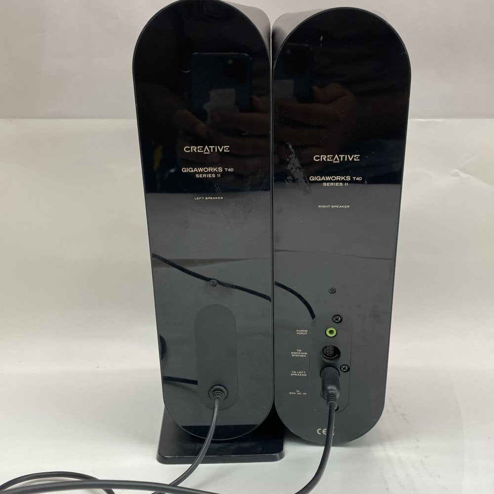 Active Stereo Speakers 3.5mm Aux Headphone Creative Gigaworks T40 Series II