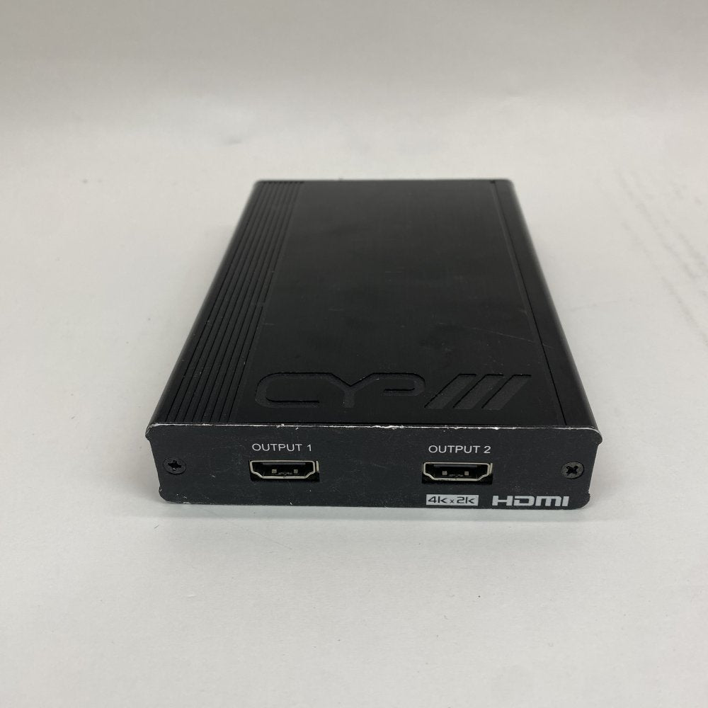 HDMI Splitter 1x2 4Kx2K 3840x2160 CYP QU-12S4K HDMI Input HDMI Outputs DC5V
