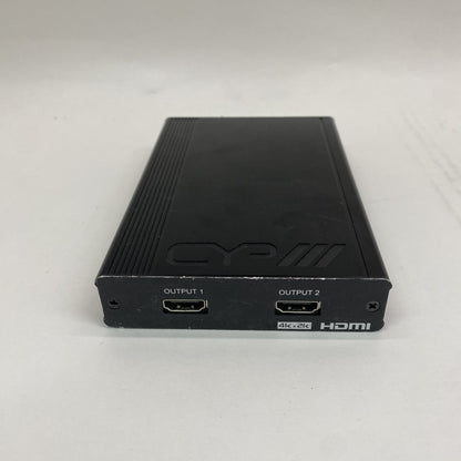 HDMI Splitter 1x2 4Kx2K 3840x2160 CYP QU-12S4K HDMI Input HDMI Outputs DC5V