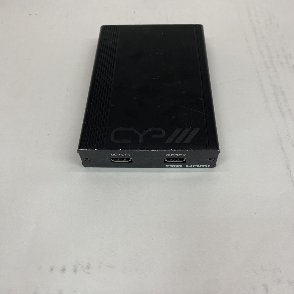 CYP QU-12S4K HDMI Splitter 1x2 4K 3840x2160 HDCP Universal Black Unit with PSU
