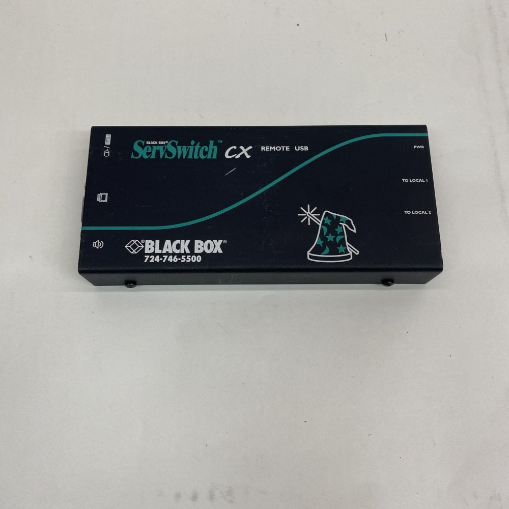 Professional Remote USB KVM Switch VGA USB Audio Ethernet BlackBox ServSwitch CX