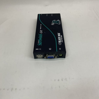 Black Box ServSwitch CX Remote USB KVM Switch VGA USB Audio Ethernet
