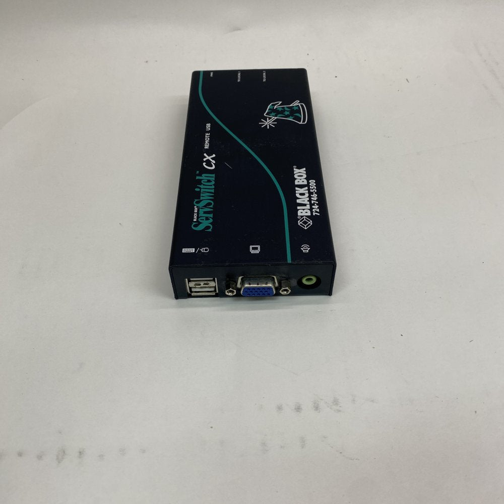 Professional Remote USB KVM Switch VGA USB Audio Ethernet BlackBox ServSwitch CX