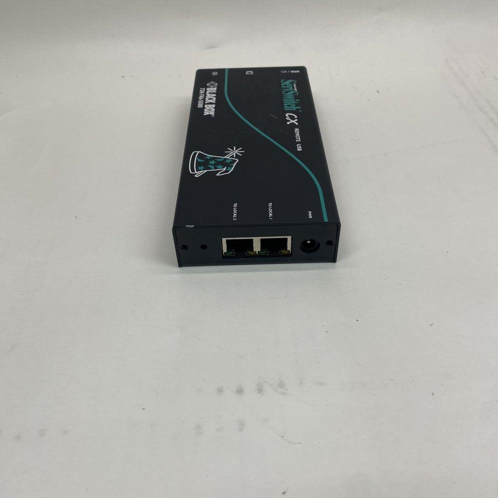 Black Box ServSwitch CX Remote USB KVM Switch VGA USB Audio Ethernet