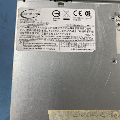 Evertz MVP-DEC-4-IP 2RU Broadcast IP Decoder Dual Xeon 64GB GTX1070