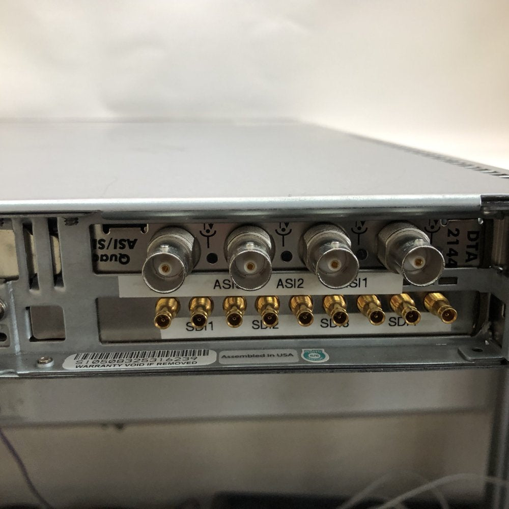 MediaExcel 819-7 HEVC H.264 Encoder Rack-Mounted Broadcast