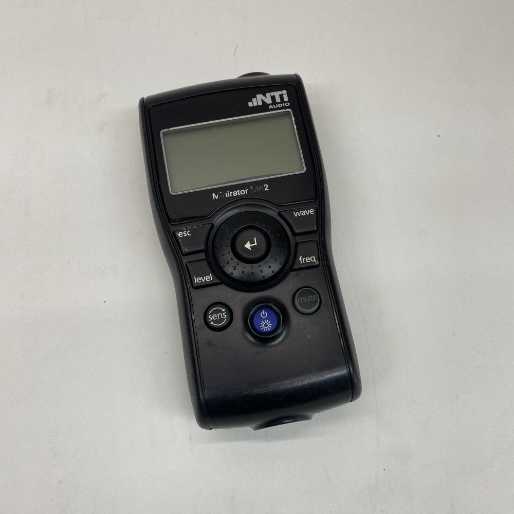 NTi Minirator MR2 Handheld Audio Signal Generator Compact Portable TRS XLR