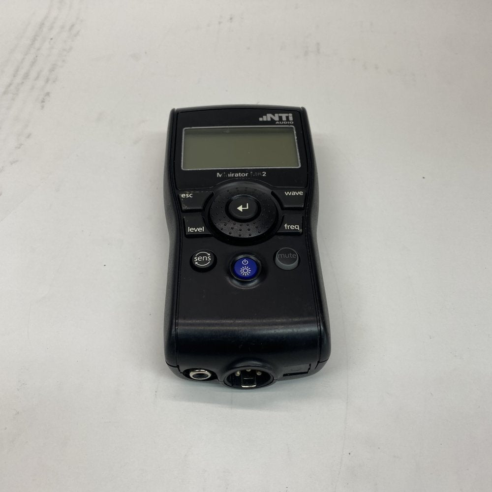 NTi Minirator MR2 Handheld Audio Signal Generator Compact Portable TRS XLR