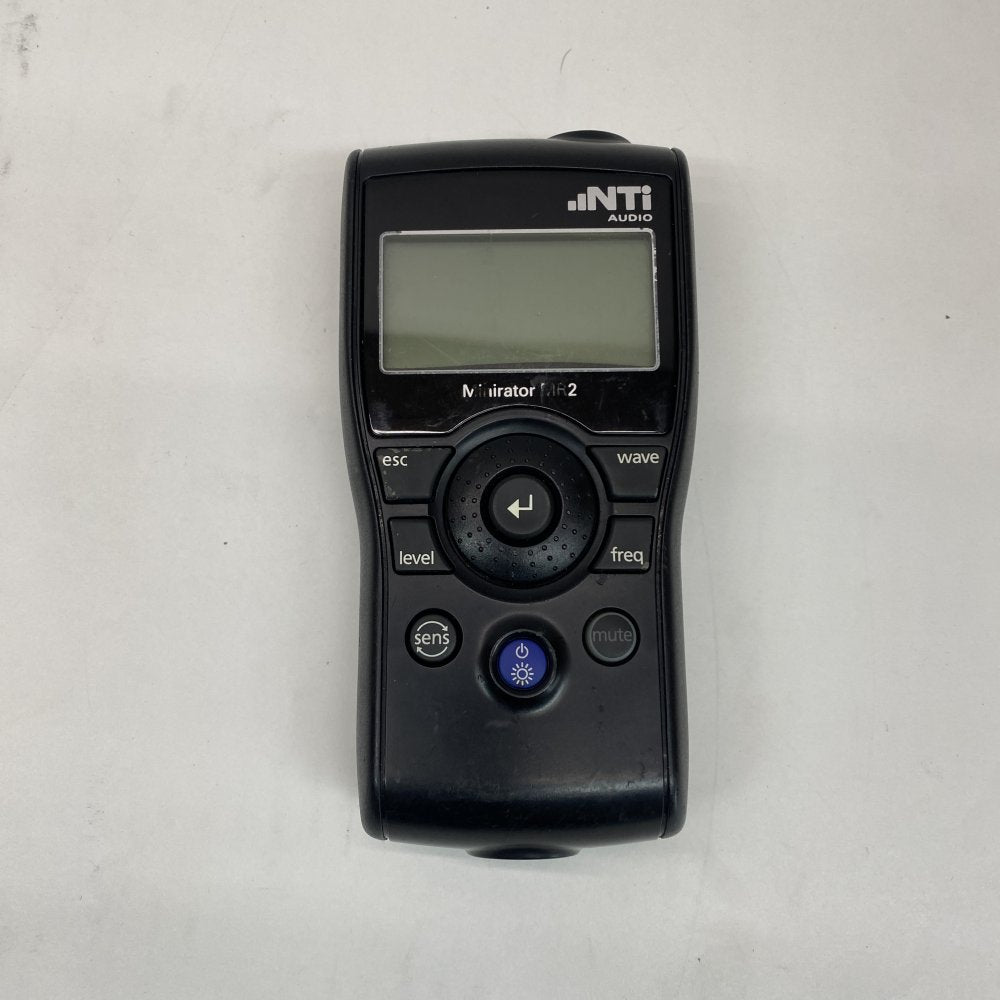 NTi Minirator MR2 Handheld Audio Signal Generator Compact Portable TRS XLR