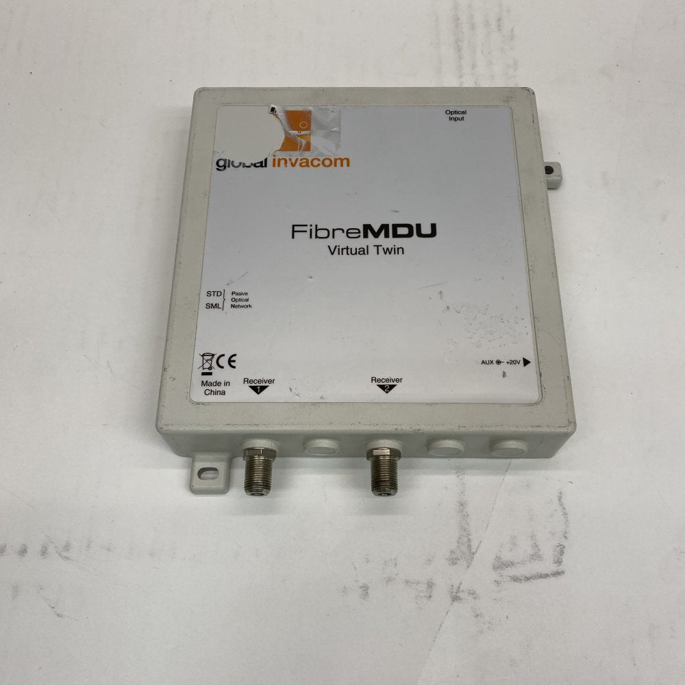 Invacom FibreMDU Optical Receiver RF Conversion Compact Design