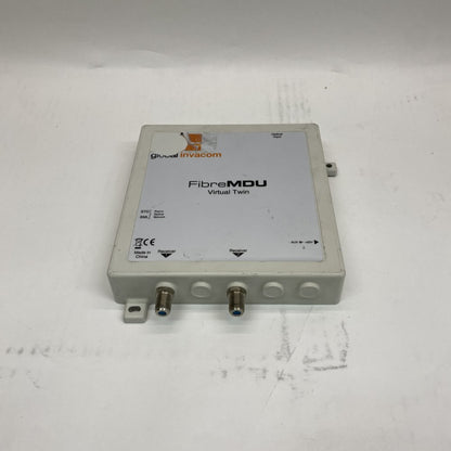 MDU Optical Receiver FibreMDU Virtual Twin Invacom Optical Input F Connectors