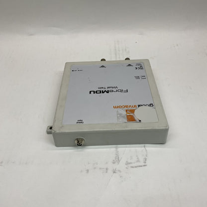 MDU Optical Receiver FibreMDU Virtual Twin Invacom Optical Input F Connectors