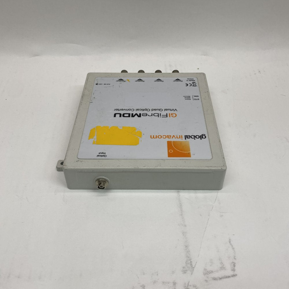 Broadcast Fibre Optical RF Converter 4xF Optical Input Global Invacom GIfibreMDU