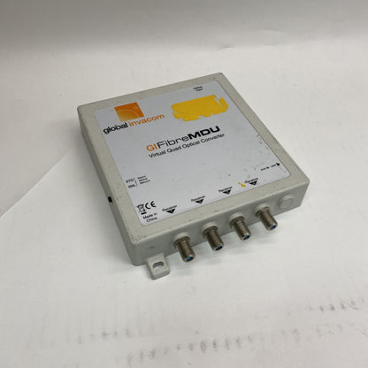 Broadcast Fibre Optical RF Converter 4xF Optical Input Global Invacom GIfibreMDU
