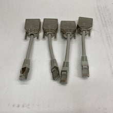 Industrial Serial Console Adapter RJ45 to DB9 Shielded 4 Pack 30cm Cables