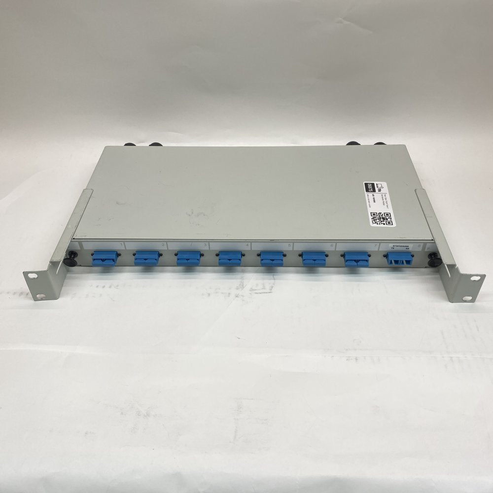 Unbranded SC Duplex 8 Port Rack Mount Patch Panel 1U Durable IT Use