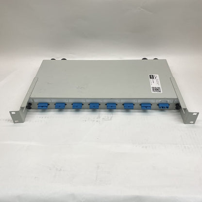 Professional Fiber Optic Distribution Patch Panel SC Duplex Rack Mount 8 Port 1U