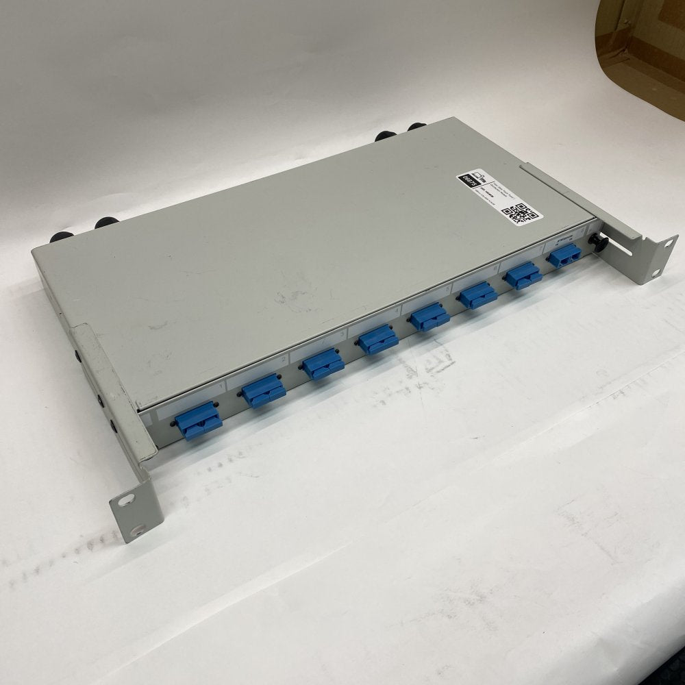 Professional Fiber Optic Distribution Patch Panel SC Duplex Rack Mount 8 Port 1U