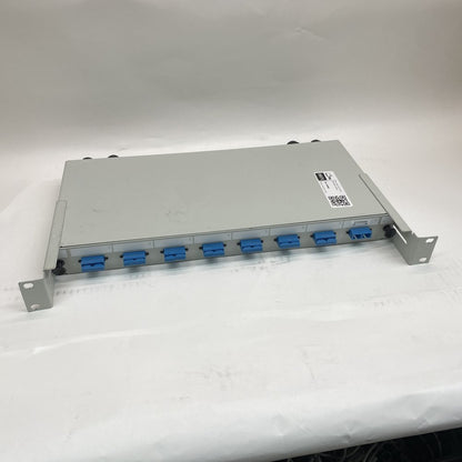 Professional Fiber Optic Distribution Patch Panel SC Duplex Rack Mount 8 Port 1U