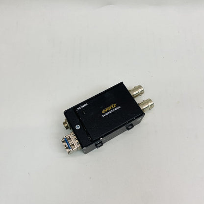 Broadcast Fiber SDI Receiver SC Duplex Dual BNC Outputs Evertz 3405FRM-BNC